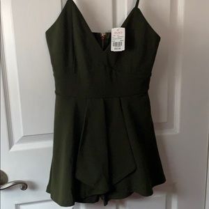 Green romper